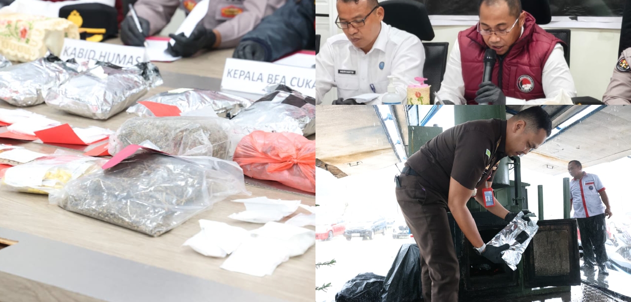 ‎DITRESNARKOBA POLDA KEPRI UNGKAP 85 KASUS NARKOTIKA DAN MUSNAHKAN BARANG BUKTI HASIL PENGUNGKAPAN PERIODE APRIL–JUNI 2026