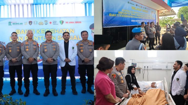 Wakapolda Kepri Hadiri Puncak Bakti Kesehatan Dan Bantuan Sosial Dalam Rangka Hari Bhayangkara Ke-80 Tahun 2026