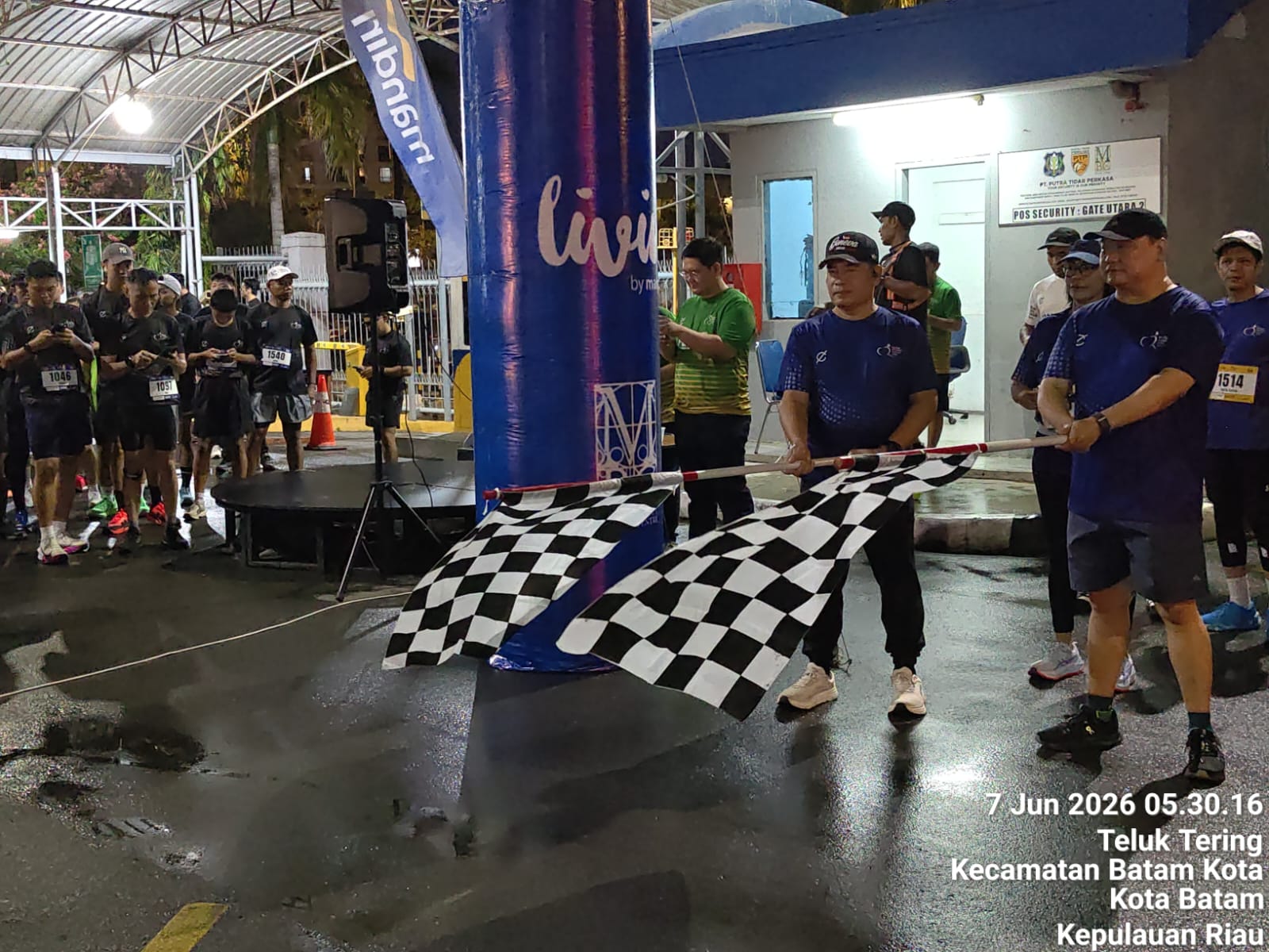 Dukung Kelancaran Event Olahraga, Polresta Barelang Laksanakan Pengamanan Batam Charity Fun Run 2026