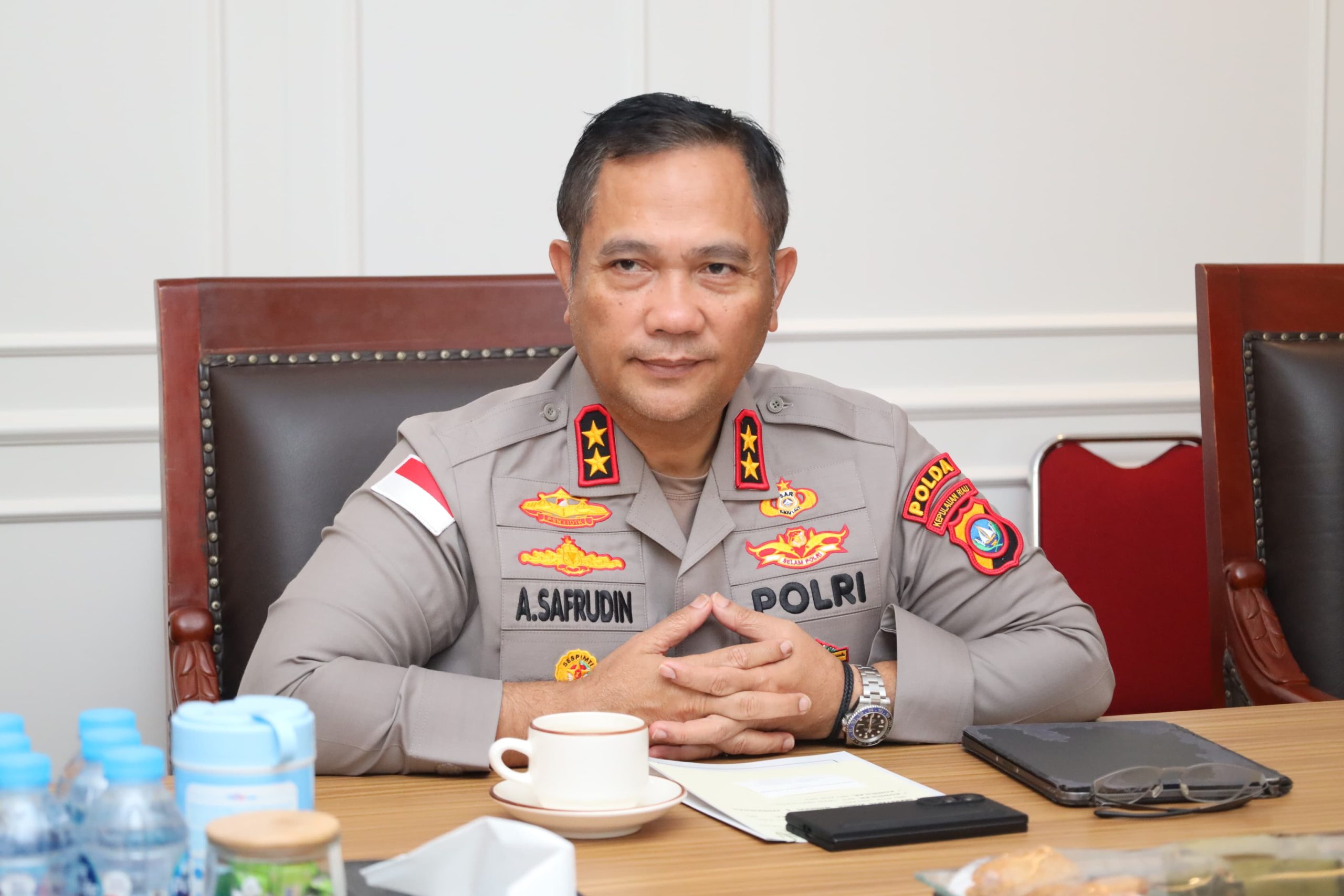 POLDA KEPRI PASTIKAN BATAM TETAP AMAN DAN KONDUSIF JELANG ISU UNJUK RASA JULI