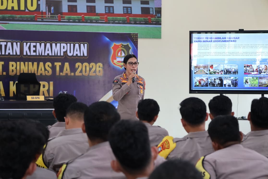 POLDA KEPRI TINGKATKAN KOMPETENSI BHABINKAMTIBMAS MELALUI LATKATPUAN 5 FUNGSI TEKNIS KEPOLISIAN T.A. 2026