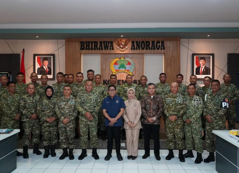 Danrem 081/DSJ Sambut Kunker Komisi I DPR RI, Tegaskan Komitmen Tingkatkan Profesionalisme Prajurit