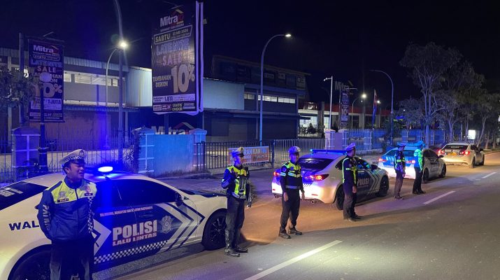 Satlantas Polresta Barelang Intensifkan Patroli Malam dan Antisipasi Balap Liar untuk Ciptakan Kamseltibcarlantas yang Aman dan Kondusif di Kota Batam