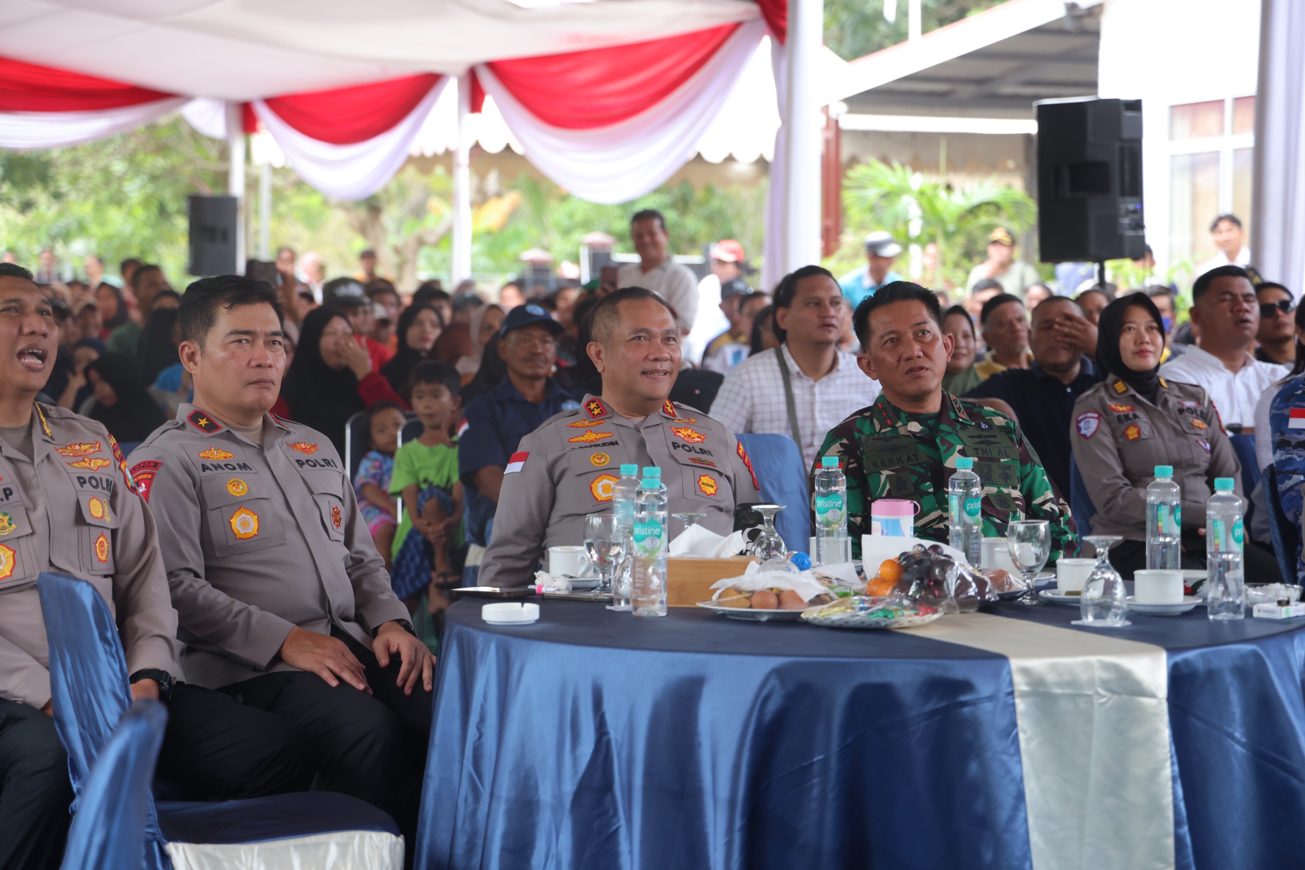 Polda Kepri Gelar Nobar Piala Dunia 2026 Di Sei Beduk, Pererat Kebersamaan Polri Dan Masyarakat