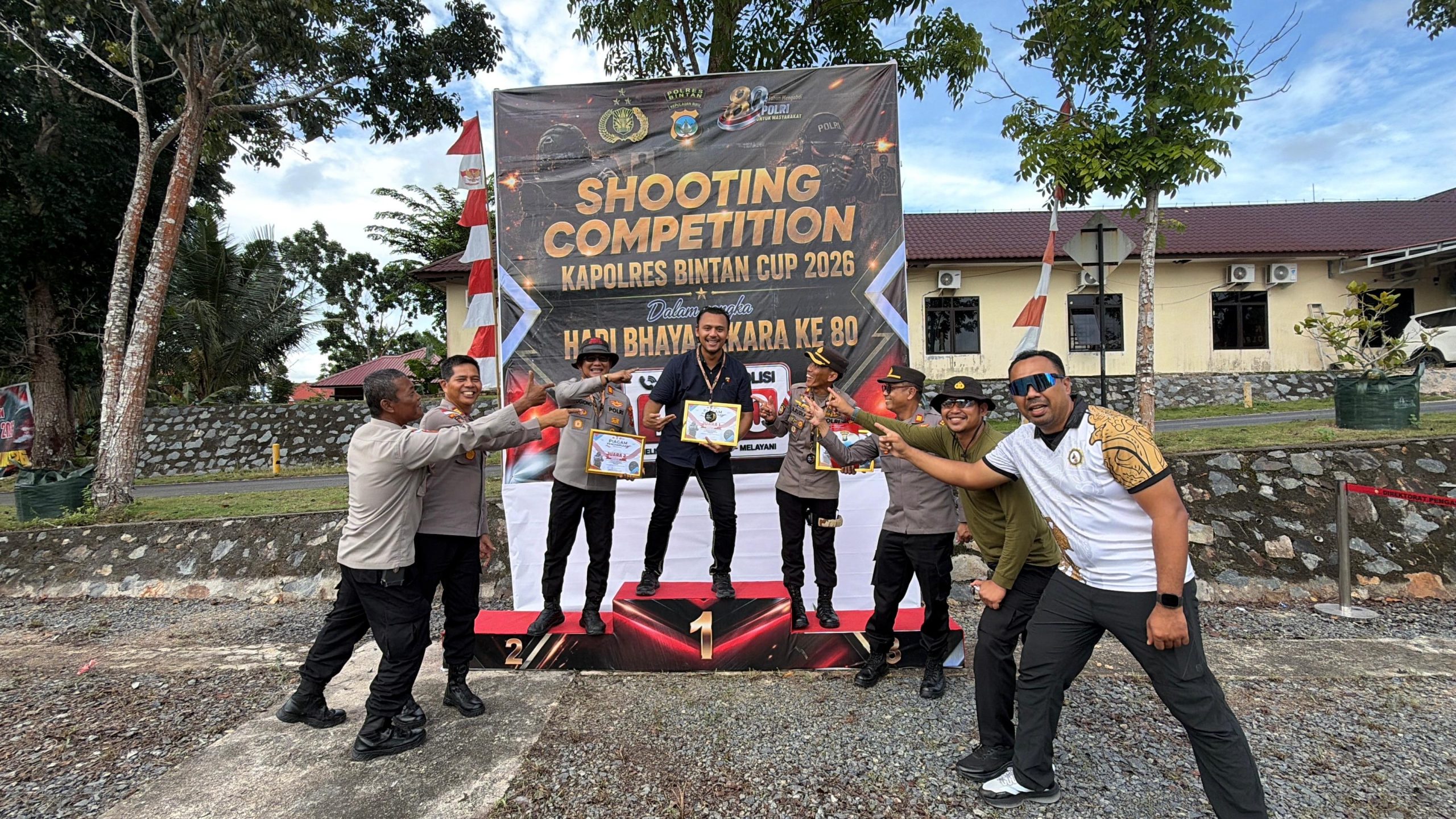 Polres Bintan Gelar Turnamen Menembak, Perkuat Sinergitas dan Harkamtibmas
