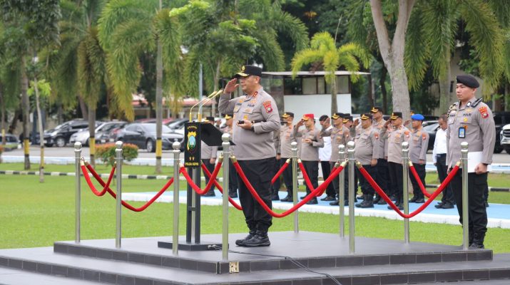 ‎Sabuk Kamtibmas Polda Kepri Tekankan Sinergi Dan Kamtibmas Yang Kondusif