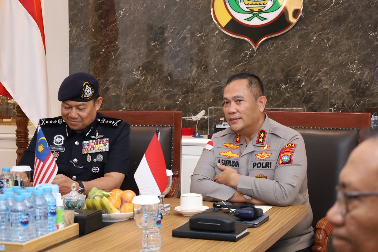 Kapolda Kepri Terima Kunjungan Kehormatan Ketua Polis Johor Dan MPLO Medan, Perkuat Sinergi Berantas TPPO Dan Narkotika