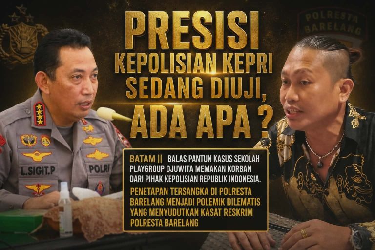 Presisi Kepolisian Kepri Sedang Diuji, Ada Apa?