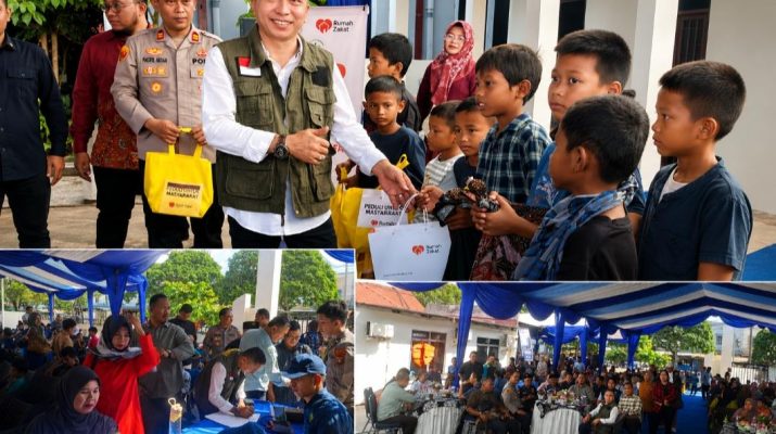 GERMAS Kepri Gelar Kegiatan, Polsek Sagulung Mendadak Di Penuhi Warga.