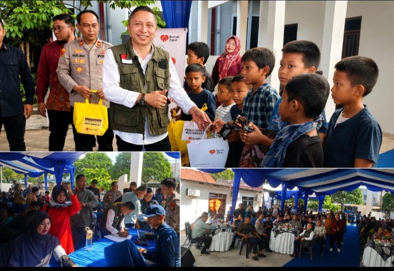 GERMAS Kepri Gelar Kegiatan, Polsek Sagulung Mendadak Di Penuhi Warga.