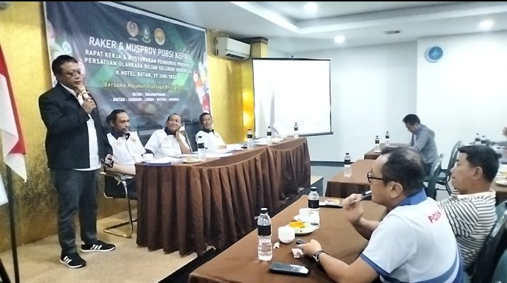 Dicky Indramulyawan Pimpin POBSI Kepri, Target Emas PON Jadi Harga Mati!