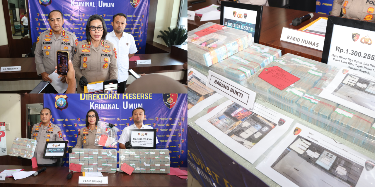 DITRESKRIMUM POLDA KEPRI UNGKAP JARINGAN PROMOSI JUDI ONLINE INTERNASIONAL, LIMA TERSANGKA DAN ASET MILIARAN RUPIAH DIAMANKAN