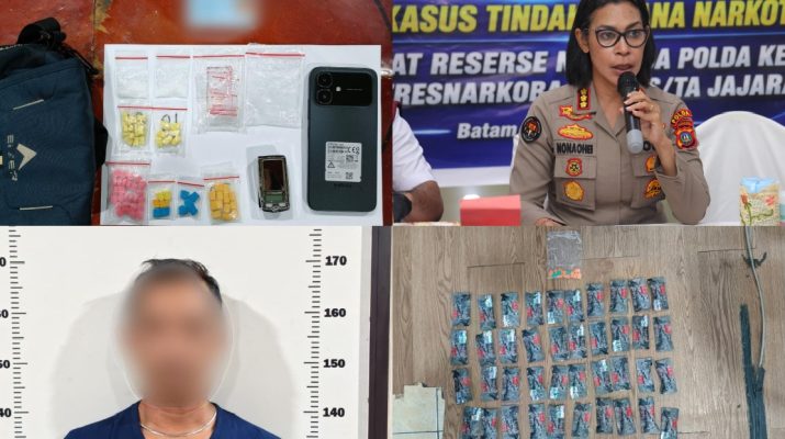 ‎Ditresnarkoba Polda Kepri Berhasil Mengungkap 7 Kasus Narkotika Dalam Pekan Pertama Juli 2026