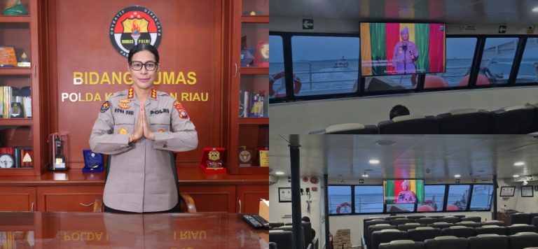Polda Kepri Tayangkan Audiovisual Gurindam 12 Di Kapal Ferry, Bioskop, Dan Ruang Publik Sebagai Media Edukasi Nilai-Nilai Moral Dan Kehidupan Bermasyarakat