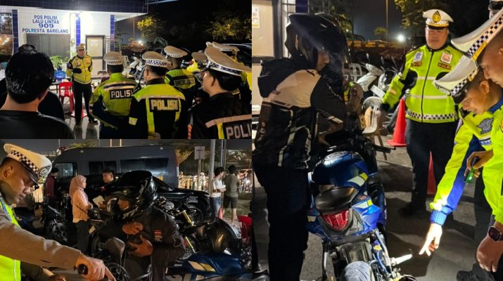 Maraknya Kebut-kebutan Di Jalan Raya Satlantas Polresta Barelang Laksanakan Antisipasi Balap Liar Dan Knalpot Tidak Sesuai Spesifikasi Teknis 