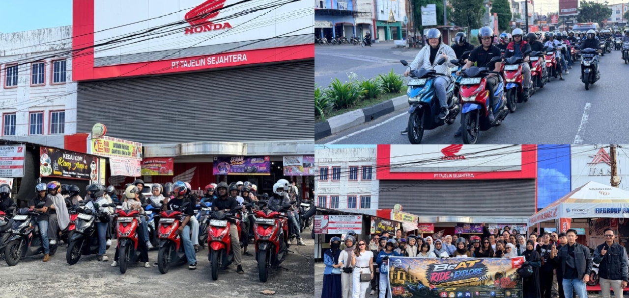 BeAT Ride Dan Explore, Menikmati Tanjungpinang dari Atas Honda BeAT