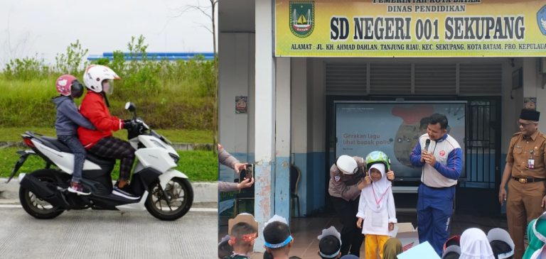 Masih Sering Membonceng Anak di Depan Motor? Ini 7 Tips Aman dari Instruktur Safety Riding Honda