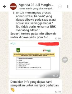 Viral!!!Peserta Sosialisasi Pinjaman Modal UMKM Subsidi Margin 0 Persen di Batam Mengaku Kecewa