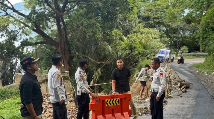 Pemerintah Bergerak, Tim Gabungan Lakukan Asesmen Jalan Amblas di Kelok 44