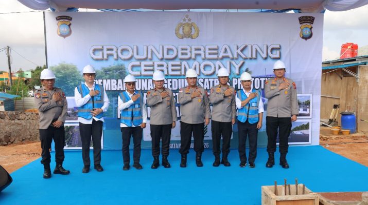 Kapolda Kepri Pimpin GroundBreaking Pembangunan Satpas Prototipe Polresta Barelang, Wujudkan Pelayanan Sim Yang Lebih Modern Dan Berkualitas