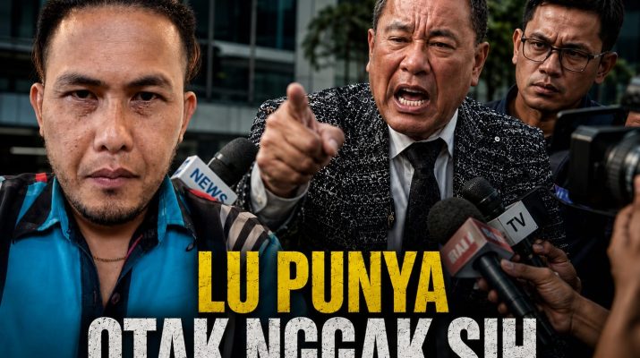 UCAPAN “LU PUNYA OTAK NGGAK SIH?” HOTMAN PARIS VIRAL, INSAN PERS SOROT ETIKA NARASUMBER