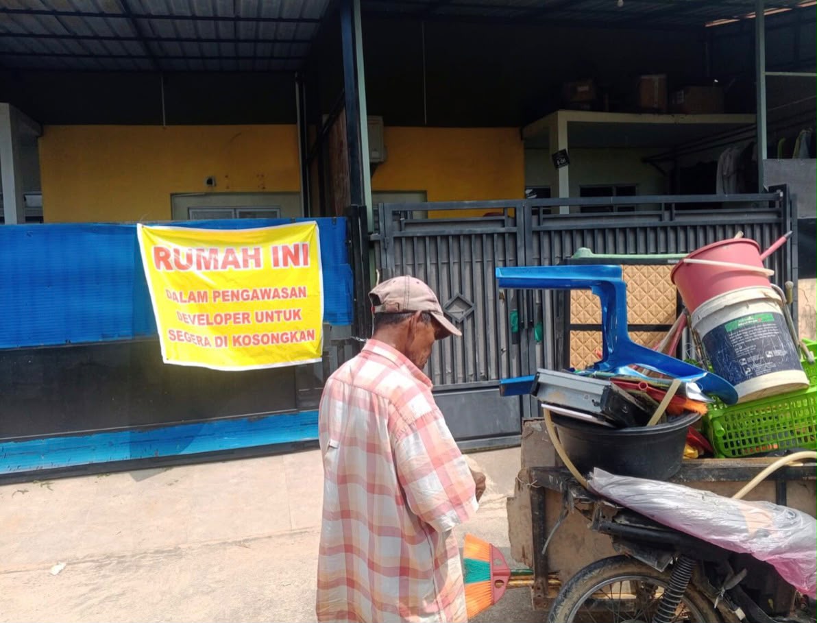 MIRIS! RUMAH DISEGEL & DIBONGKAR SEPihak DEVELOPER PT JOLIN BATAM, KONSUMEN LAPOR POLDA DAN GUGAT BALIK