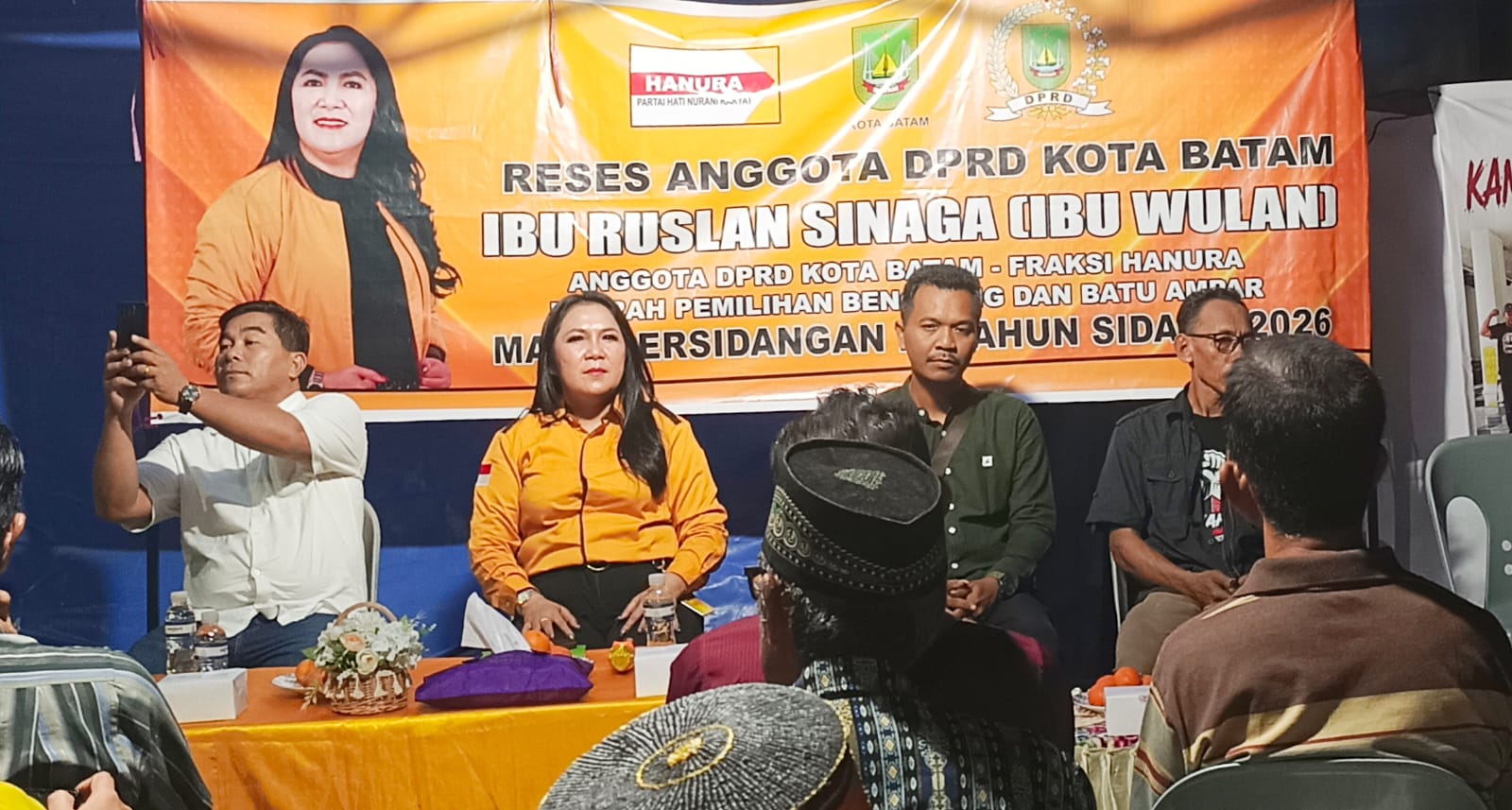 Reses Anggota DPRD Kota Batam Ibu Ruslan Sinaga (Ibu Wulan), Warga Batu Merah Sampaikan Beragam Aspirasi Pembangunan