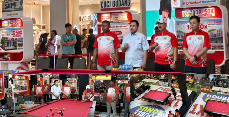 Gebrakan POBSI Batam: Sulap Grand Batam Mall Jadi Arena Biliar, Targetkan Juara Umum Porprov VI