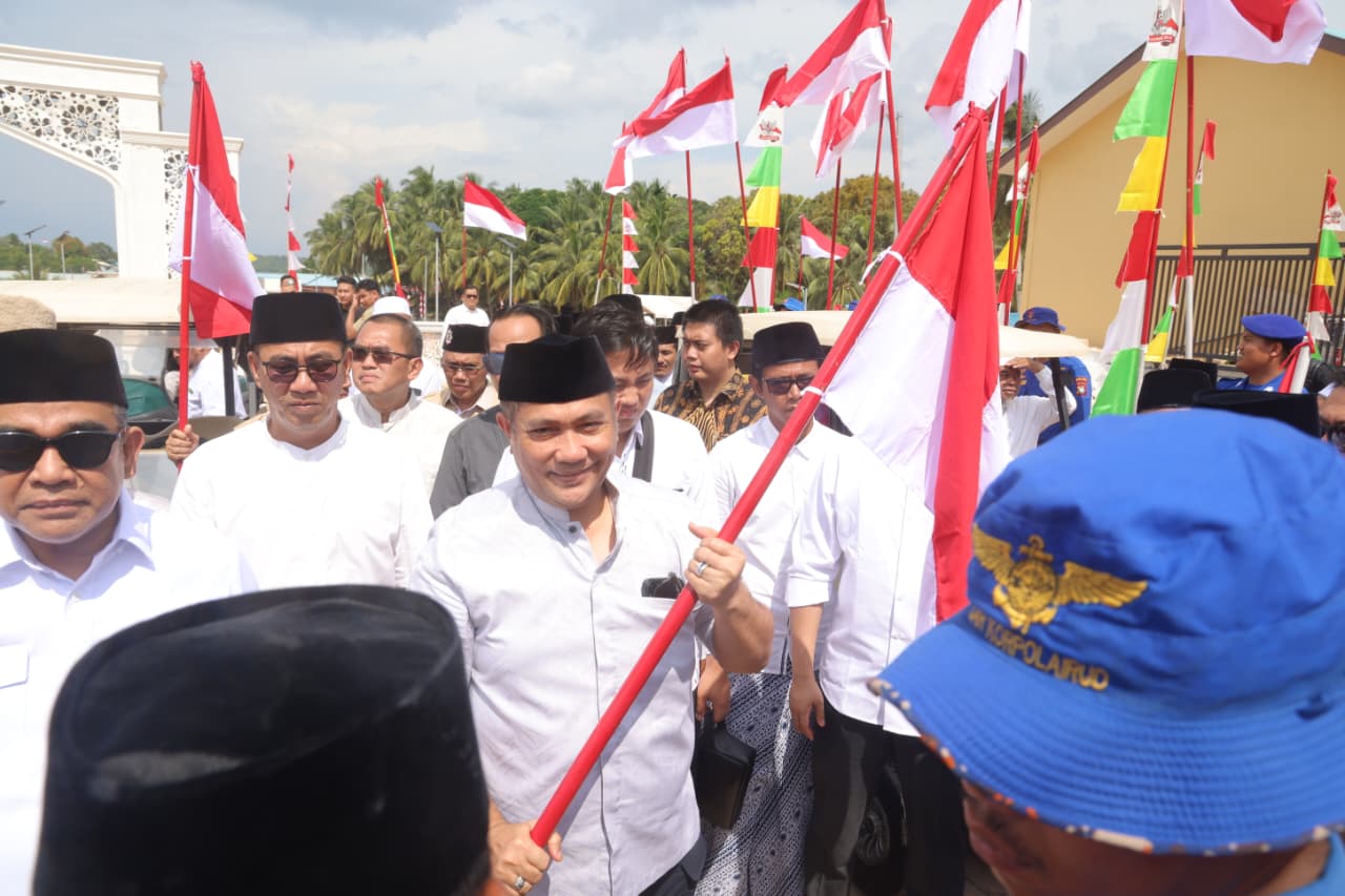 Kapolda Kepri Hadiri Peresmian Pondok Pesantren Nur Iman Madani Di Pulau Kasu, Perkuat Sinergi Dan Semangat Kebangsaan