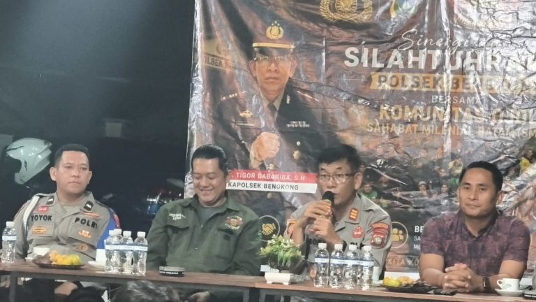 Pererat Silaturahmi, Polsek Bengkong Bangun Sinergitas Bersama Komunitas Driver Online SMB