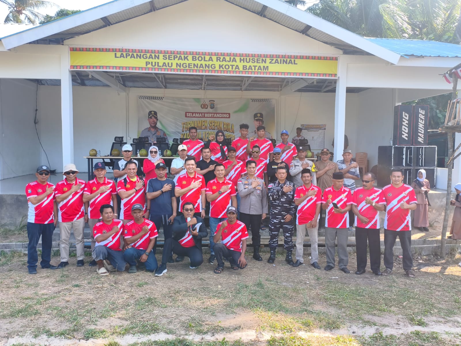 Wakapolresta Barelang Hadiri Pembukaan Kapolda Cup I Ngenang, Dorong Sportivitas dan Persatuan