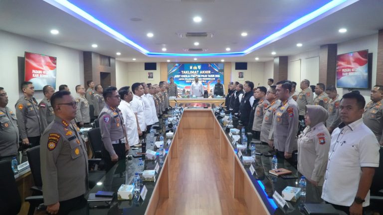 POLDA KEPRI GELAR TAKLIMAT AKHIR AUDIT KINERJA ITWASUM POLRI TAHAP II TAHUN 2026