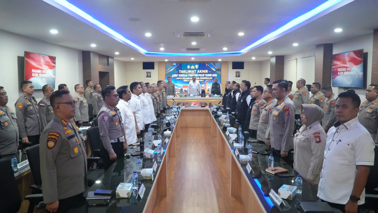 POLDA KEPRI GELAR TAKLIMAT AKHIR AUDIT KINERJA ITWASUM POLRI TAHAP II TAHUN 2026