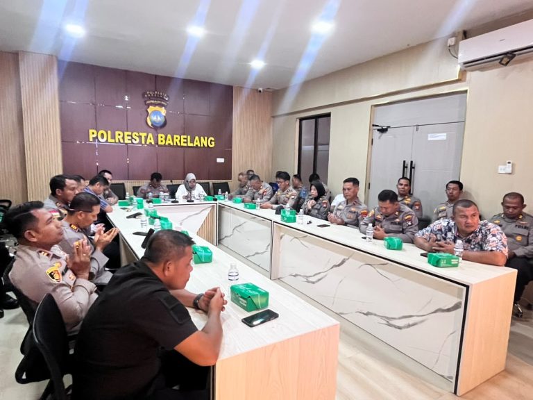 Taklimat Akhir Audit Kinerja Itwasum Polri Tahap II TA 2026, Polresta Barelang Ikuti Secara Virtual