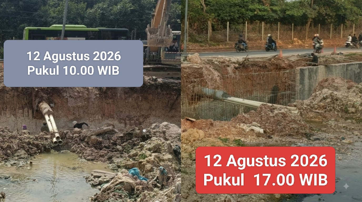 Diduga Ada "Pipa Hantu" Terbungkus Beton APBD, Kontruksi Drainase Rp15 M di Sei Beduk Dituntut Transparan