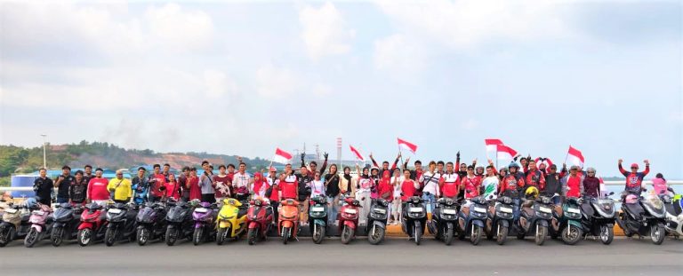84 Bikers dari 8 Komunitas Honda Ramaikan Convoy Merdeka 2026 di Batam