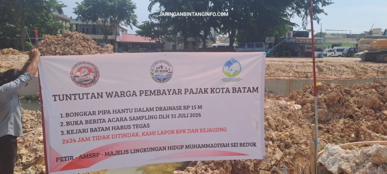 Skandal “Pipa Hantu” Proyek Drainase Rp15 Miliar: Kejari Batam Ditantang Bongkar Dugaan Kongkalikong Korporasi