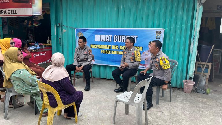 Polsek Batu Ampar Ajak Warga Tanjung Sengkuang Bersinergi Jaga Kamtibmas dan Manfaatkan Layanan Call Center 110