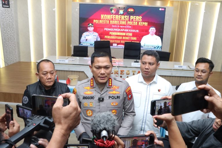 Polresta Barelang Ungkap Kasus Pembunuhan, Tersangka Diamankan dalam Waktu Enam Jam