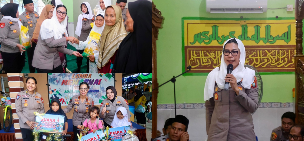 Doa Bersama Masyarakat Rempang Dan Hari Jadi Polwan RI Ke-78 Polda Kepulauan Riau