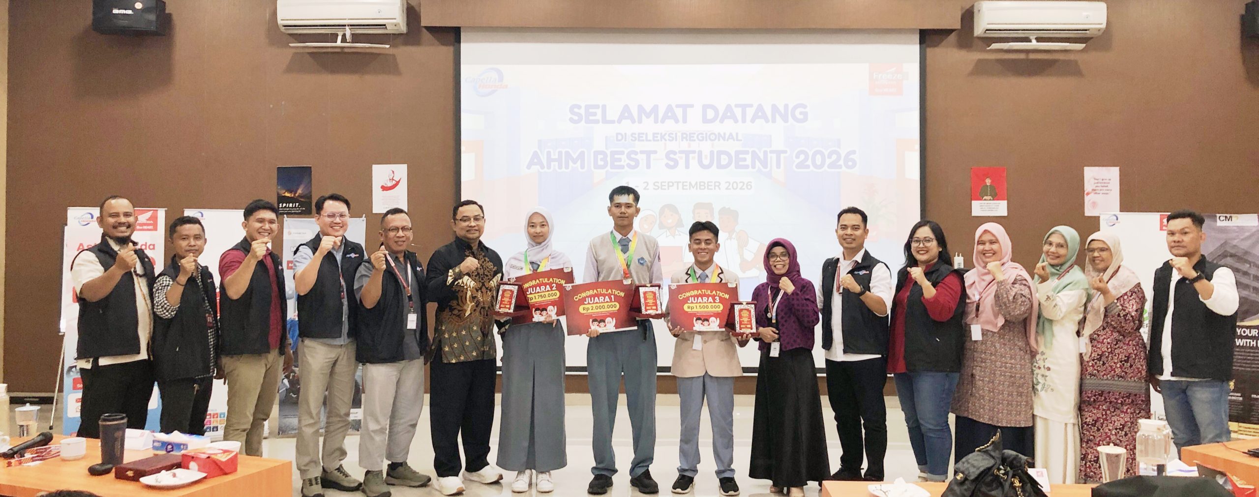 Inovasi Bioplastik Anggur Laut Antar Nabiel dari SMAN 3 Karimun Sabet Juara 1 AHM Best Student 2026 Kepri