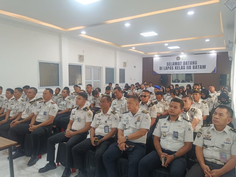 Antisipasi Bencana Alam, Lapas Kelas IIA Batam Tingkatkan Kesiapsiagaan dan Integritas Pegawai