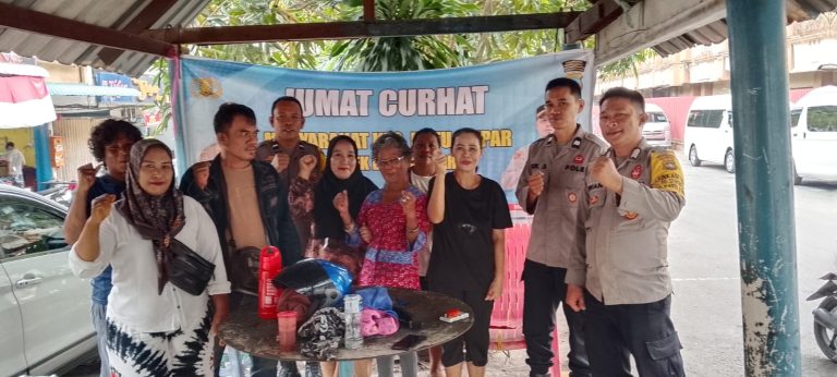 Polsek Batu Ampar Gelar Jumat Curhat di Sungai Jodoh, Tekankan Pentingnya Sinergi Jaga Kamtibmas dan Ingat Layanan 110.