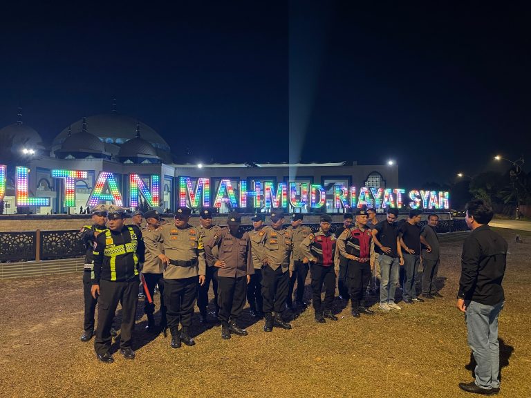 Personel Gabungan Polresta Barelang Amankan Tabligh Akbar Ramatan Fest 2026 di Batu Aji
