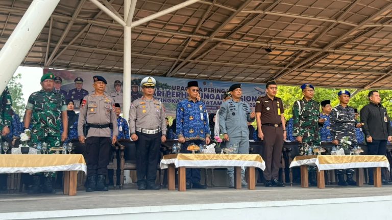 Kasat Lantas Polresta Barelang Hadiri Upacara Hari Perhubungan Nasional Tingkat Kota Batam 2026
