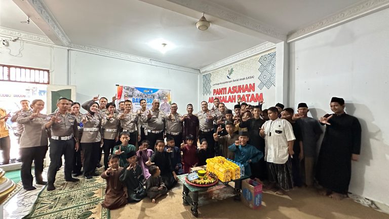 Satlantas Polresta Barelang Gelar Baksos, Doa Bersama dan Syukuran HUT Lalu Lintas Ke-71
