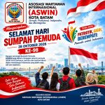 ASWIN KOTA BATAM: SUMPAH PEMUDA BUKAN SEKADAR SEREMONI, SAATNYA PEMUDA BERGERAK UNTUK INDONESIA!