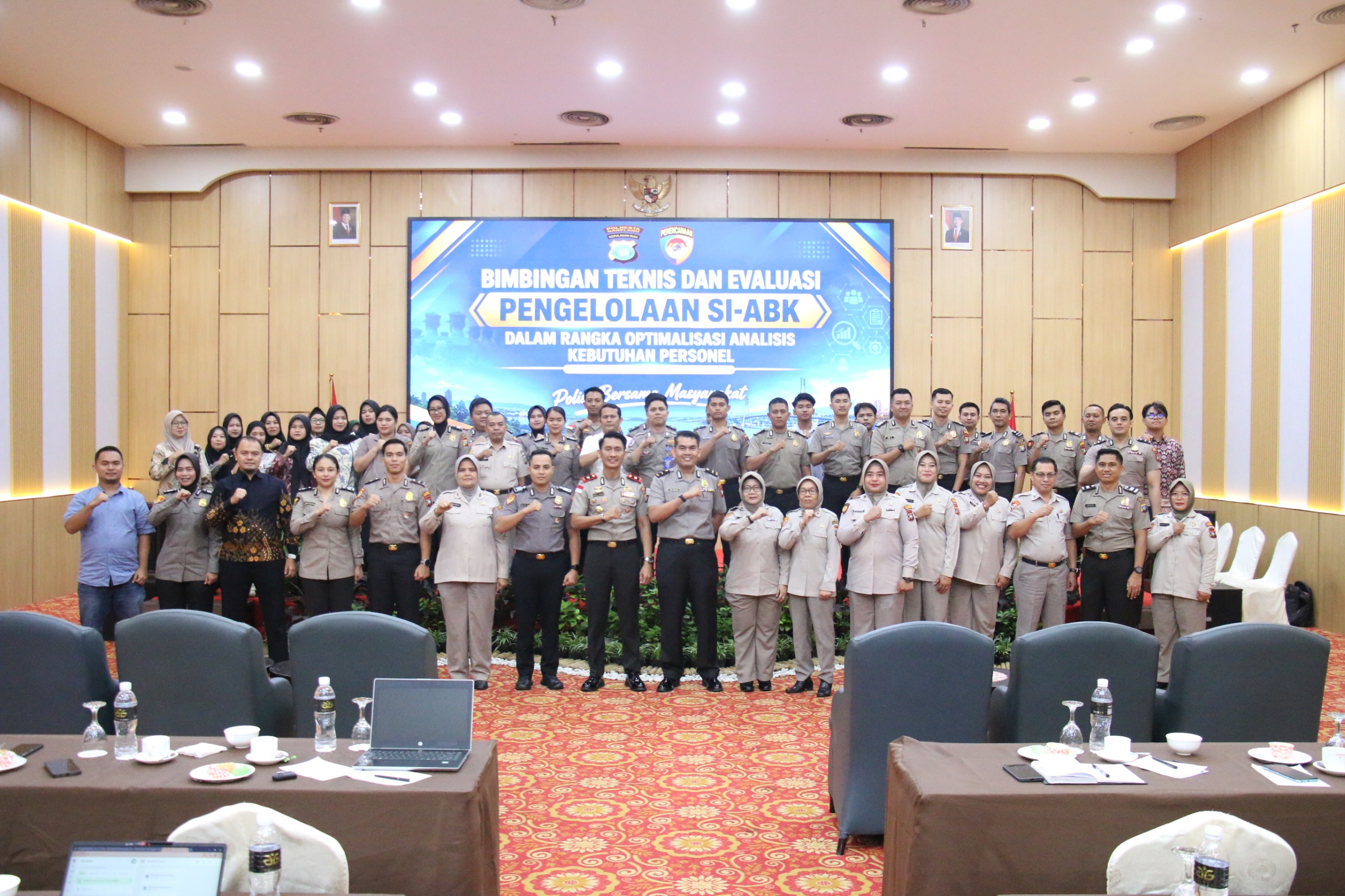 Polresta Barelang Gelar Bimtek dan Evaluasi SI-ABK untuk Optimalisasi Analisis Kebutuhan Personel